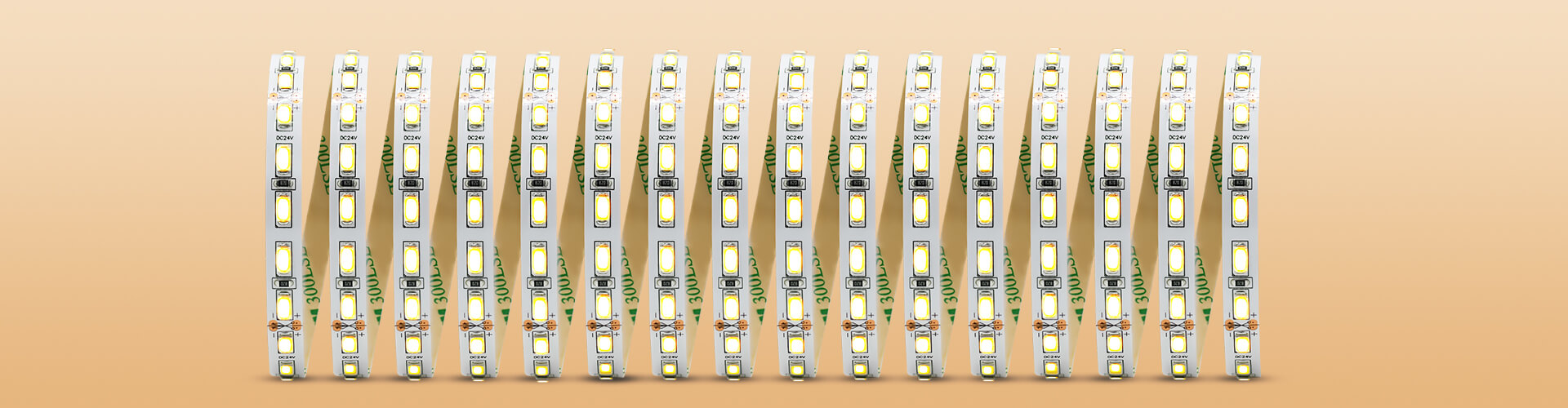 SMD5730 LED Strip 90LEDs/m  DC24V (Ultra High Brightness)