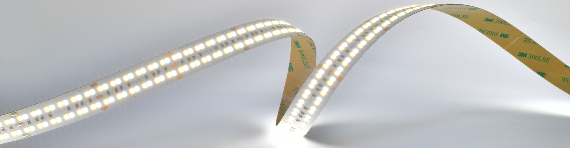 SMD2835 Double Row LED Strip 480LEDs/M Dual Colour DC24V