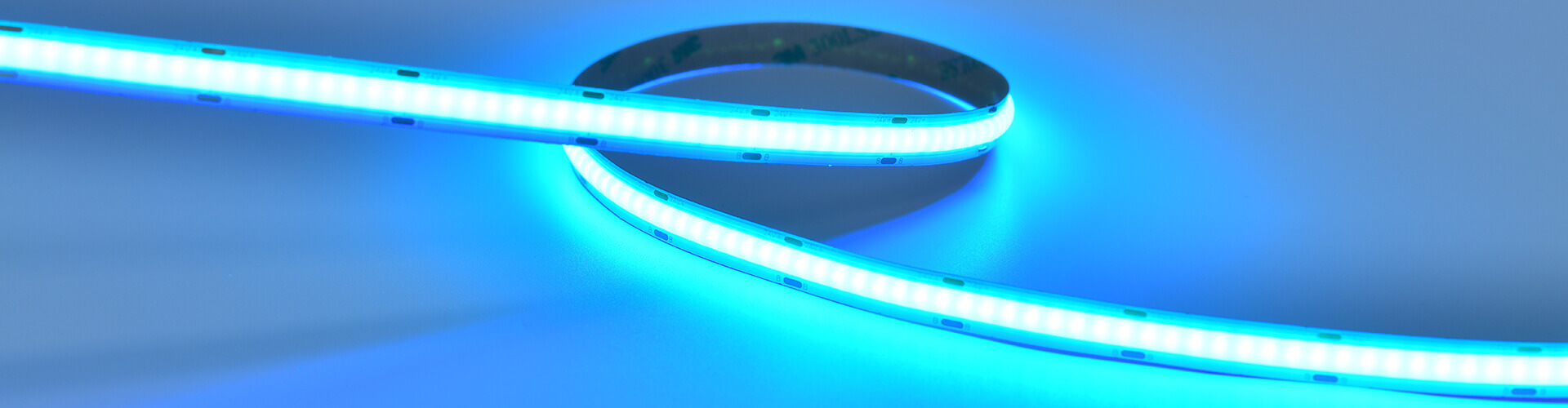 RGBCW COB LED Strip 840LEDs/M 5-in-1 12mm DC24V