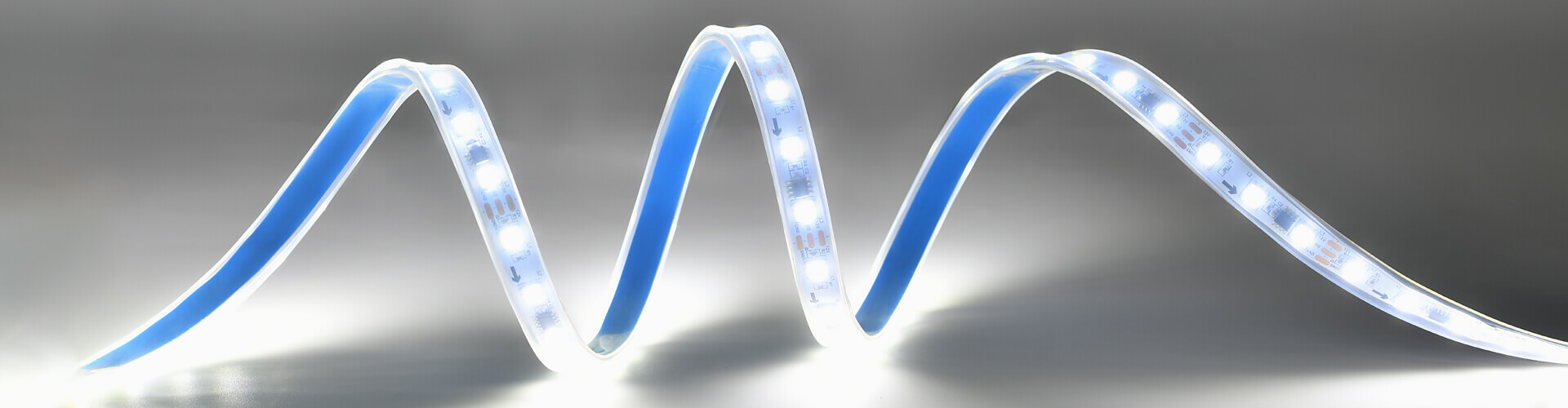 SMD5050 LED Strip External ic 60LEDs/m Single Color 10mm DC12V