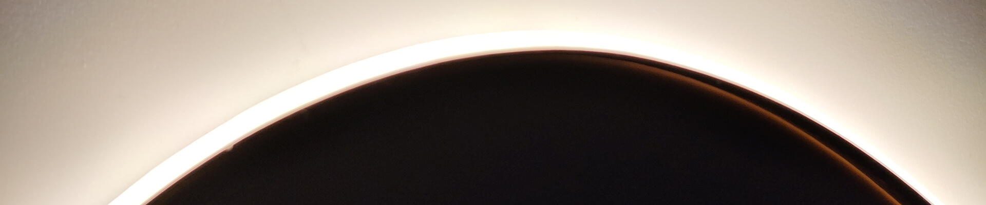 No light spot, soft light color, Aluminum-free profile surface-mounted LED strip light, ultra-thin 2.3mm