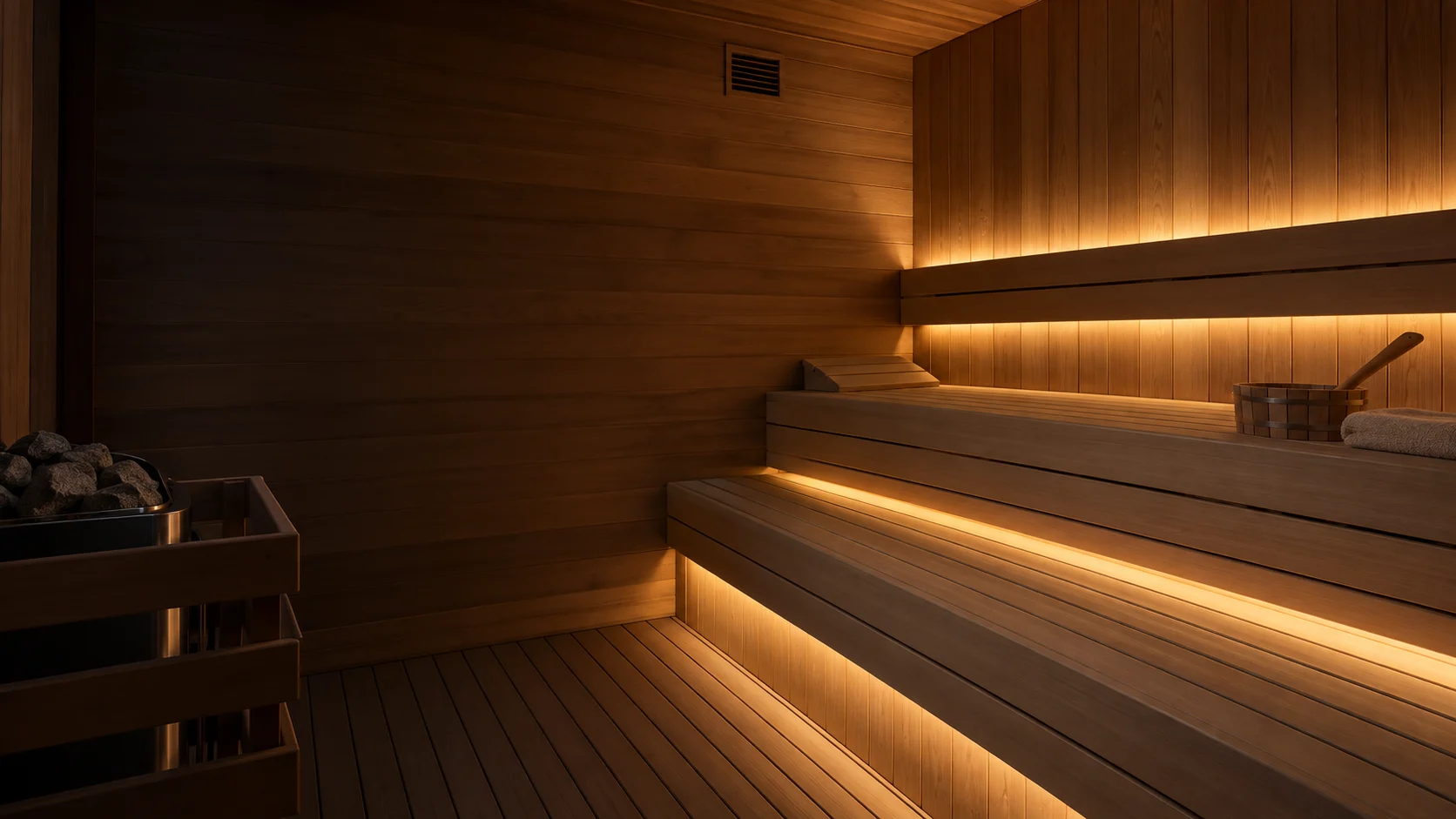 Sauna Room Lighting LED lighting solution