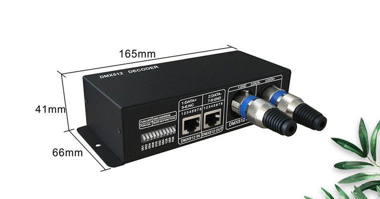 How to control LED strip with DMX?