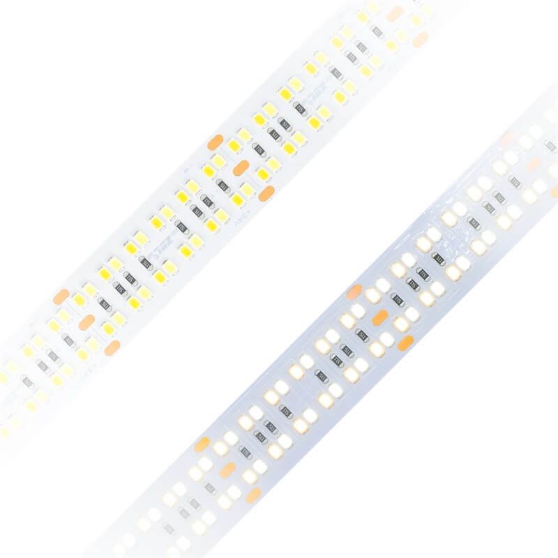 SMD2835 Double Row LED Strip 480LEDs/M Dual Colour DC24V - 1