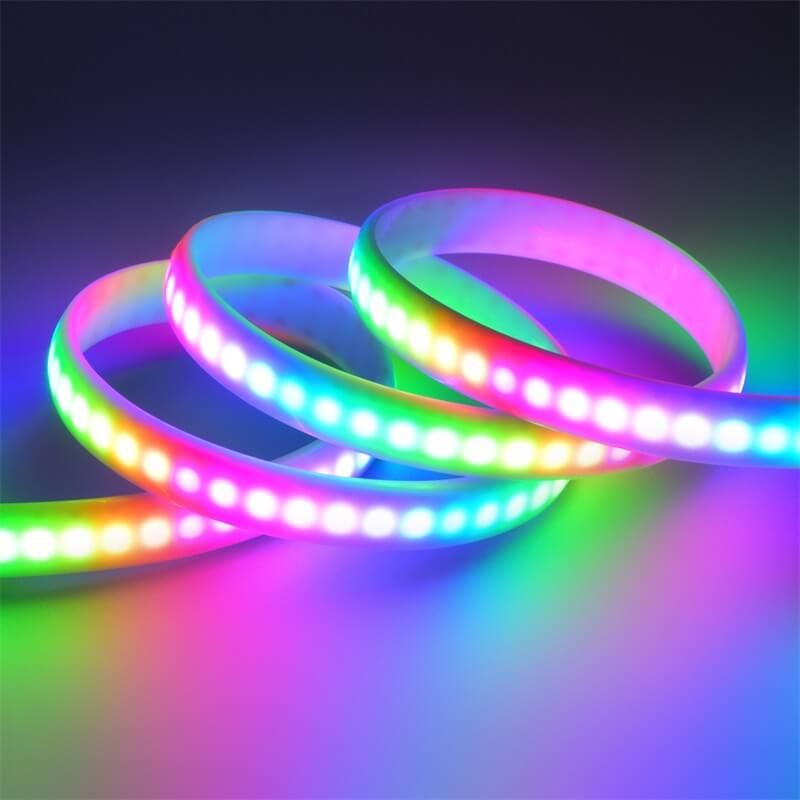 RGBW LED Strip Customisable programming 144LEDs/M  IP68 DC5V - 5
