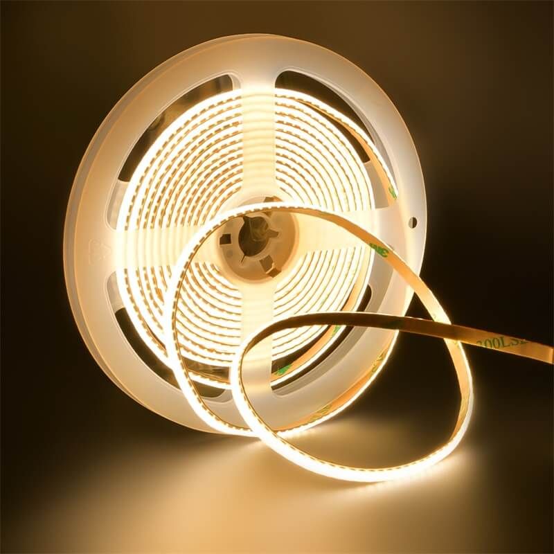 High luminous efficiency SMD2835 LED Strip 300LEDs/m 5mm 3000K DC36V - 1