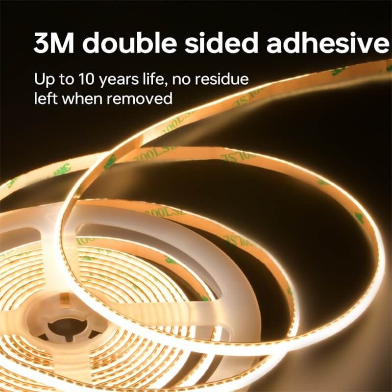 High luminous efficiency SMD2835 LED Strip 300LEDs/m 5mm 3000K DC36V - 5