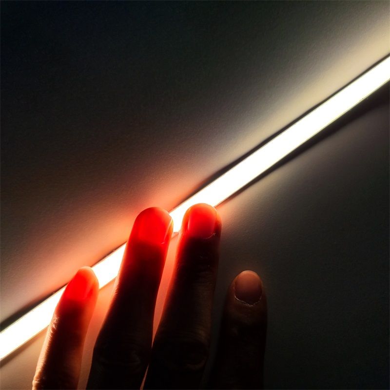 No light spot, soft light color, Aluminum-free profile surface-mounted LED strip light, ultra-thin 2.3mm - 3