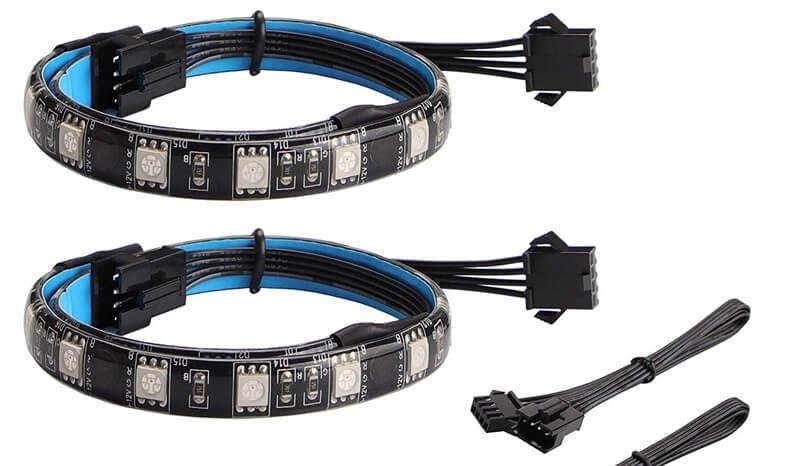 What is the difference between 2 pin and 4 pin LED strips?