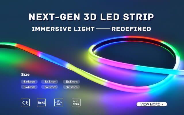 3D Mini LED Strip 6x6mm