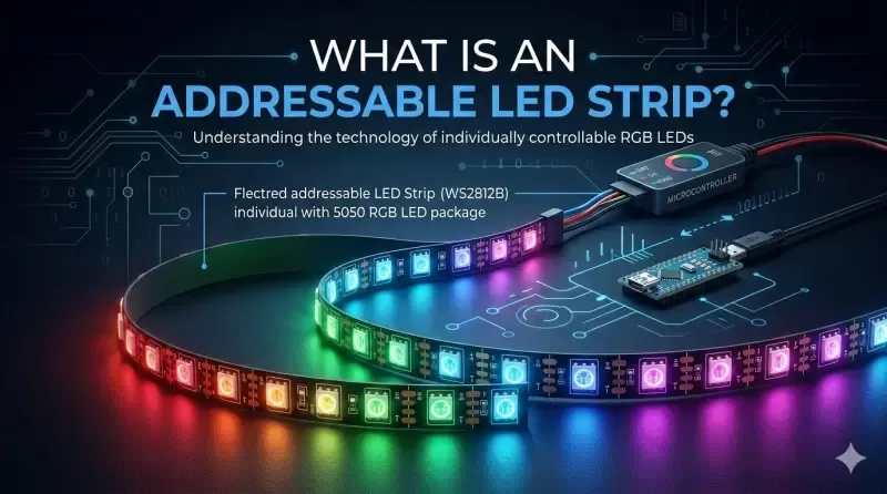 What Is an Addressable LED Strip? A Practical Guide for Lighting Projects