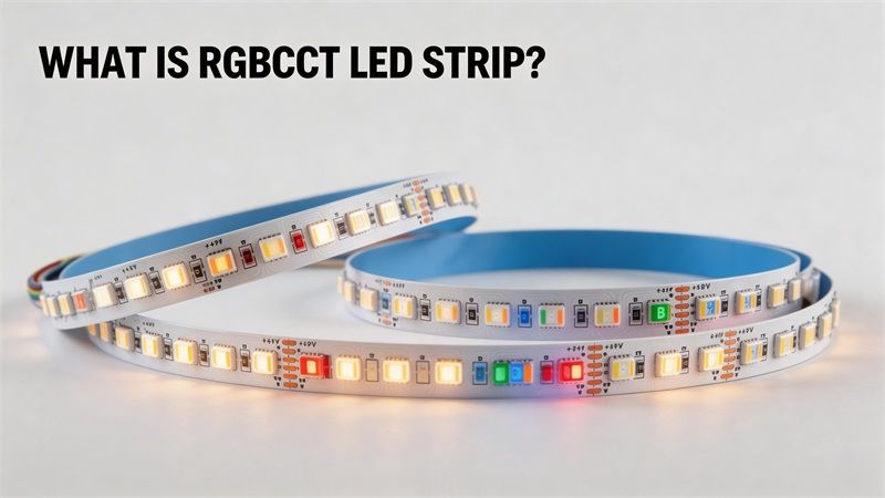 What Is an RGBCCT LED Strip? A Practical Guide to Color-Changing Smart Lighting