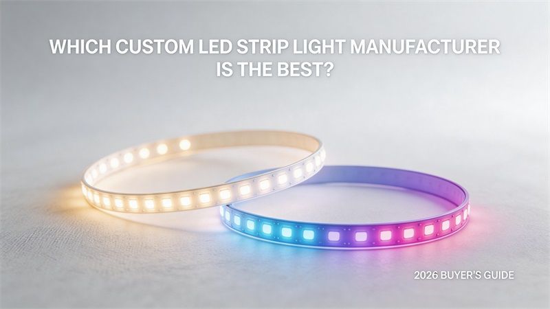 Which Custom LED Strip Light Manufacturer Is the Best?