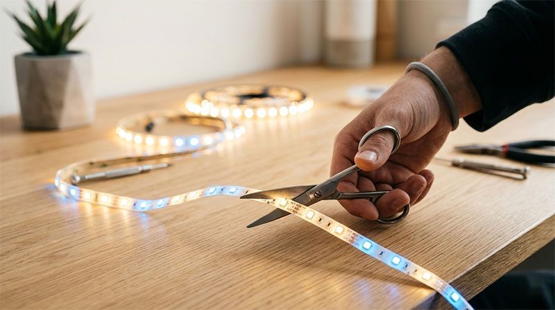 LED Strip Light Can Be Cut at Will?