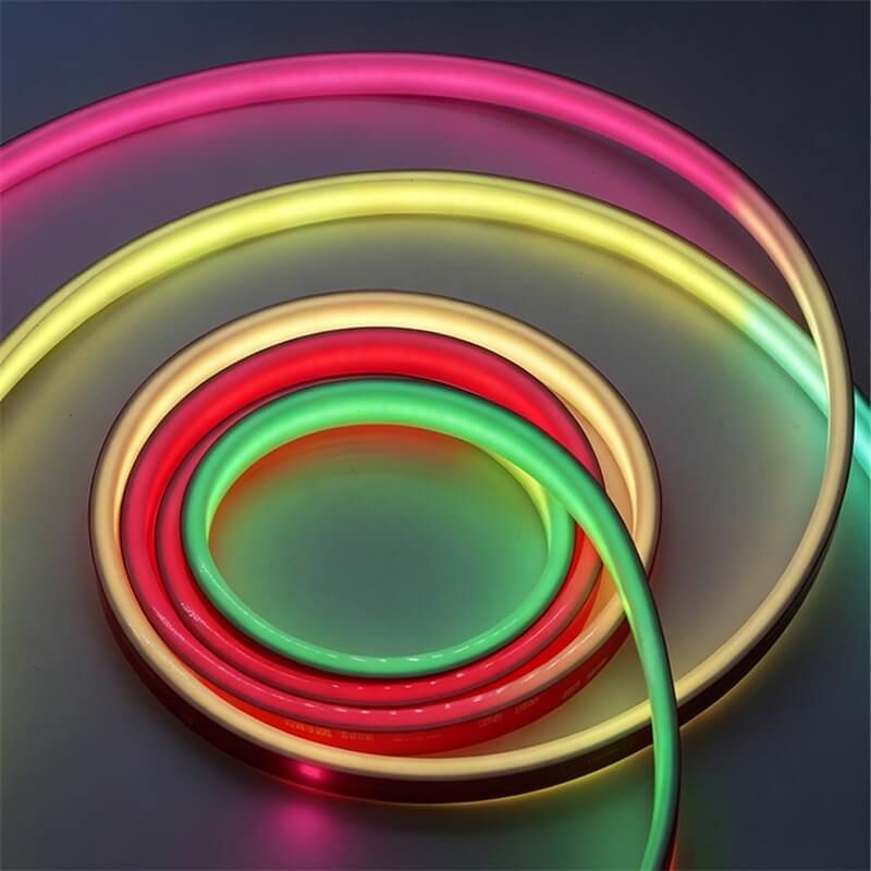 7x14mm RGB Pixel Addressable Silicone Neon Flex Light