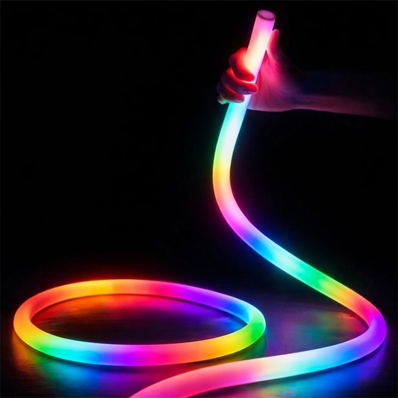 360° RGBIC Tree Lighting LED Strip | Waterproof Silicone Neon Flex for Landscape & Architectural Projects
