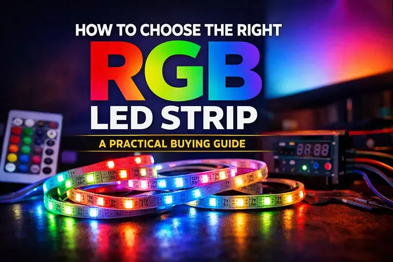 How to Choose the Right RGB LED Strip: A Practical Buying Guide
