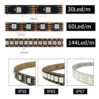WS2815 LED Strip Addressable Dream Color 5050 DC12V - 3