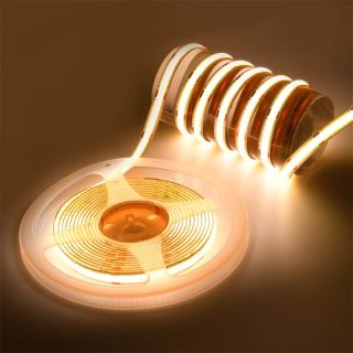 COB LED Strip 384LEDs/M Single Color DC24V CRI90 8W/M - 3