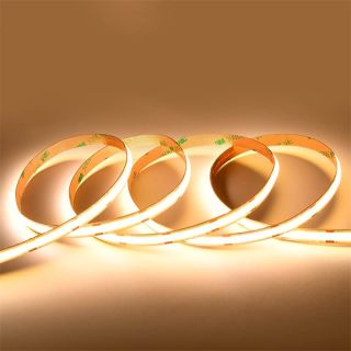 COB LED Strip 384LEDs/M Single Color DC24V CRI90 8W/M - 6