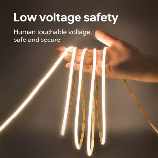 High luminous efficiency SMD2835 LED Strip 300LEDs/m 5mm 3000K DC36V - 4