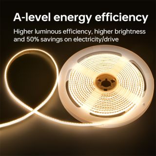 High luminous efficiency SMD2835 LED Strip 300LEDs/m 5mm 3000K DC36V - 6