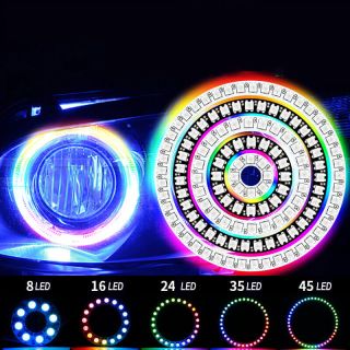 Ring car ambient light, Car round strip light wholesale RGB5050 DC5V - 3