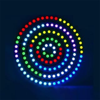 Ring car ambient light, Car round strip light wholesale RGB5050 DC5V - 2