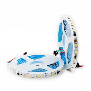 WS2811 Single-White Chasing LED Strip Light for Dynamic Lighting - 2