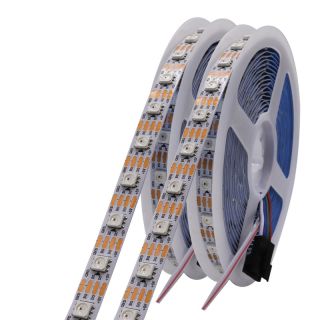 APA102 RGB Addressable LED Strip | High-Speed SPI Pixel LED Tape 5V/12V - 1
