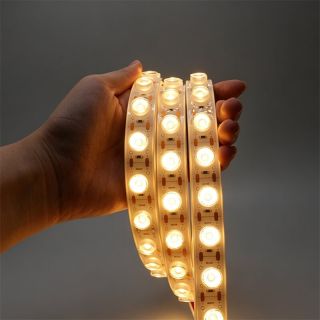 Flexible Wall Washer LED Strip 48LEDs/m SMD2835 16W 2700K IP67 Waterproof 15mm PCB Linear Lighting - 6