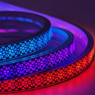 Geometric Anti-Glare Neon Flex – Patterned Decorative LED Lighting Solution - 3
