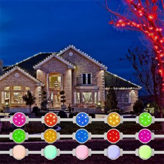 Point light source 40RGB 6PCS Christmas Decoration - 4