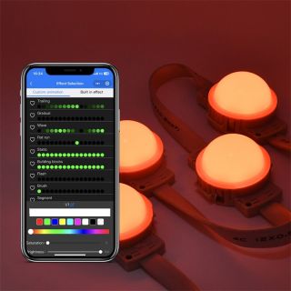 Point light source 40RGB 6PCS Christmas Decoration - 3