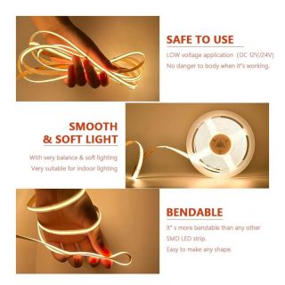 COB 240LEDs/M Single Color Strip Light DC24V - 4