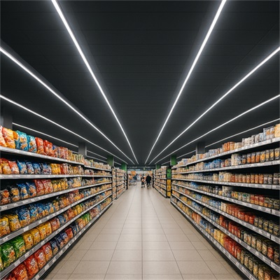 Retail Store Branding with Custom LED Strip Lighting from ZBL Technology